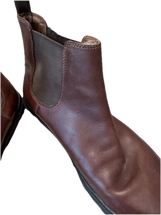 Frye Chelsea Boots Mens 11.5 Brown Leather Pull On Ankle Boots main image 10
